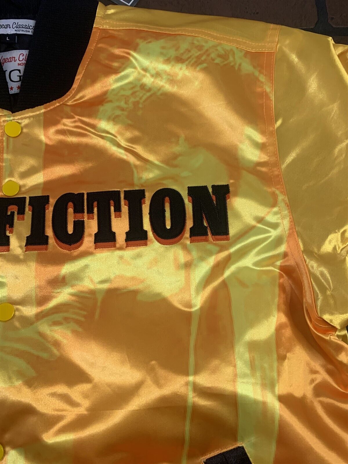 PULP FICTION BAD MOTHER F Headgear Classics Streetwear Jacket~Never Worn~ S-2XL