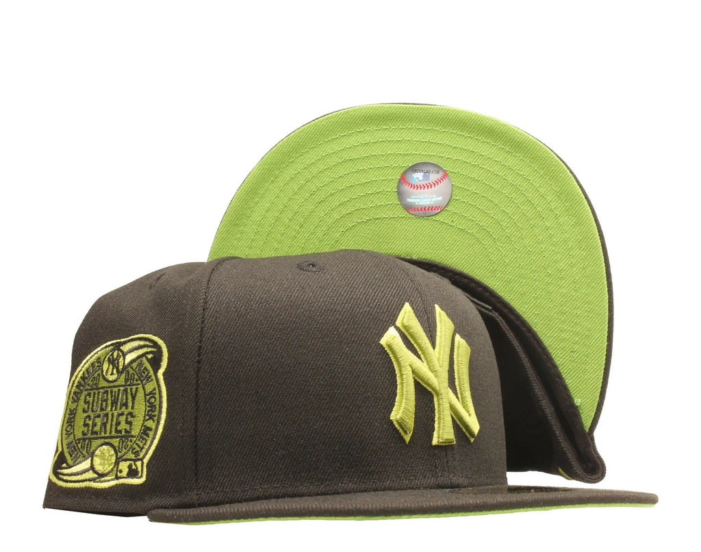New Era 59Fifty Men Fitted Hat Black New York Yankees 2000 Subway Series Apple Undervisor