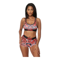 PSD Warface Red Apex Women Boy Shorts Red Camo