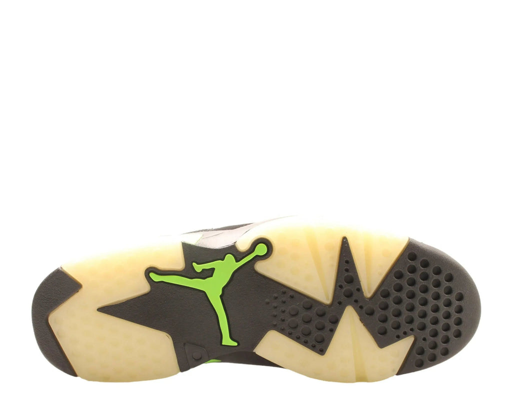 Jordan Air Jordan 6 Retro Men Basketball Sneakers Black/Electric Green