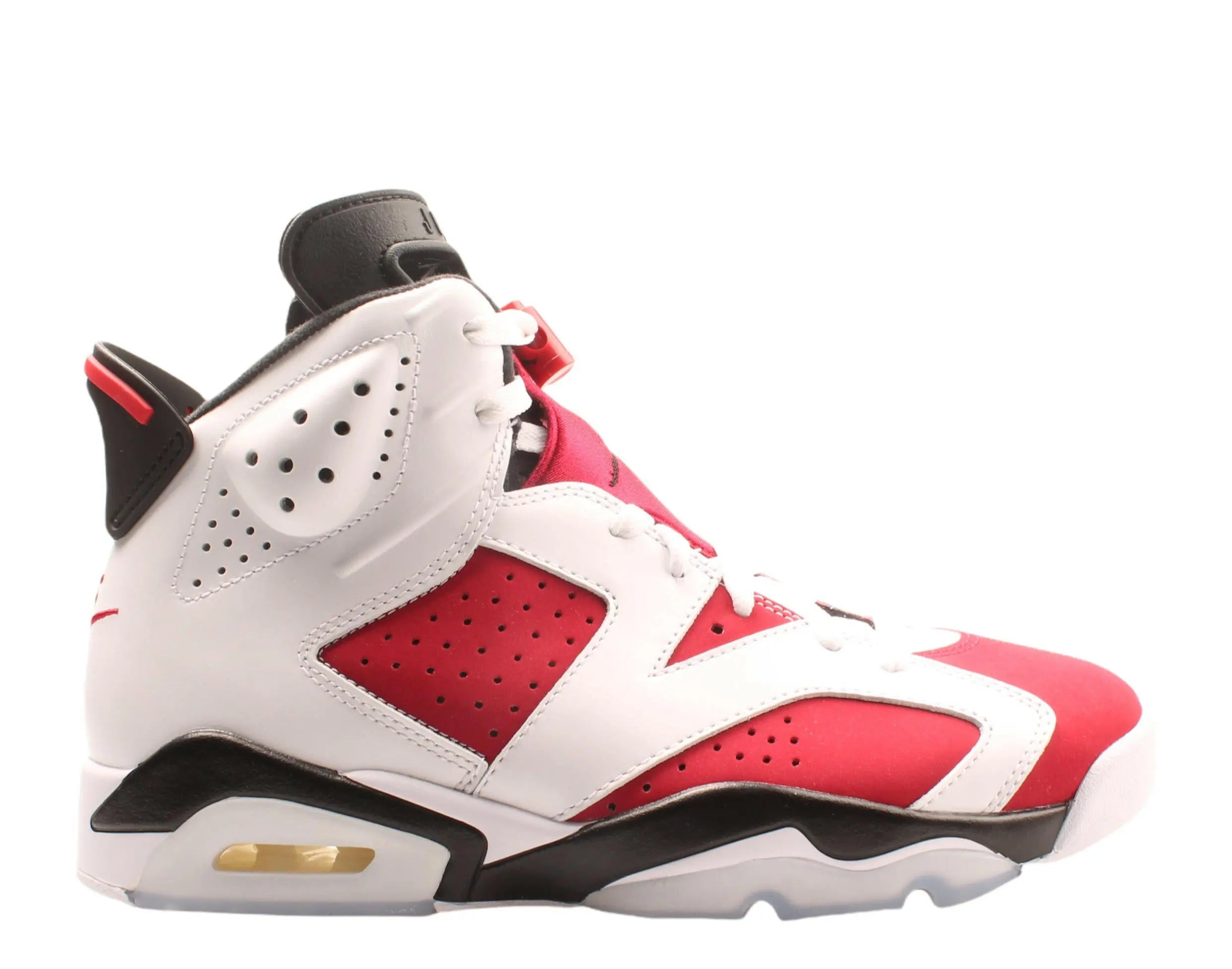 Jordan Air Jordan 6 Retro Men Basketball Shoes White/Black/Carmine