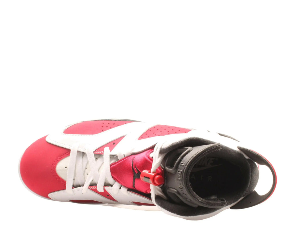 Jordan Air Jordan 6 Retro Men Basketball Shoes White/Black/Carmine