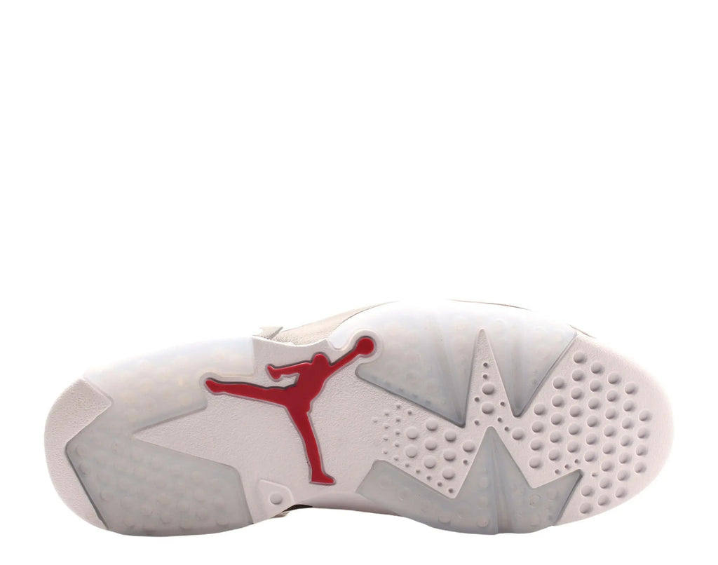 Jordan Air Jordan 6 Retro Men Basketball Shoes White/Black/Carmine