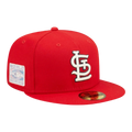 New Era St. Louis Cardinals Pop Sweat Men Fitted Hat Red